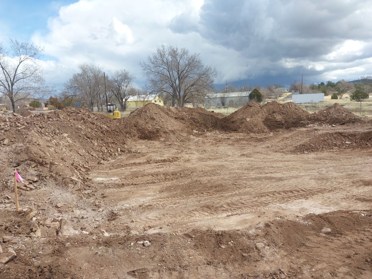 Start of New Well House